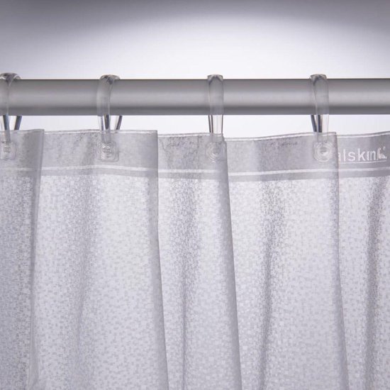 Sealskin Perle Douchegordijn 180x200 cm PEVA Transparant