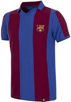 COPA - FC Barcelona 1980/81 - Retro Voetbalshirt - Heren - Blauw - Rood - XL