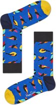 Happy Socks Birds Sokken - Blauw - Maat 41-46