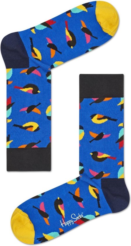 Categorie pakket Vooraf Happy Socks Birds Sokken - Blauw - Maat 41-46 | bol.com