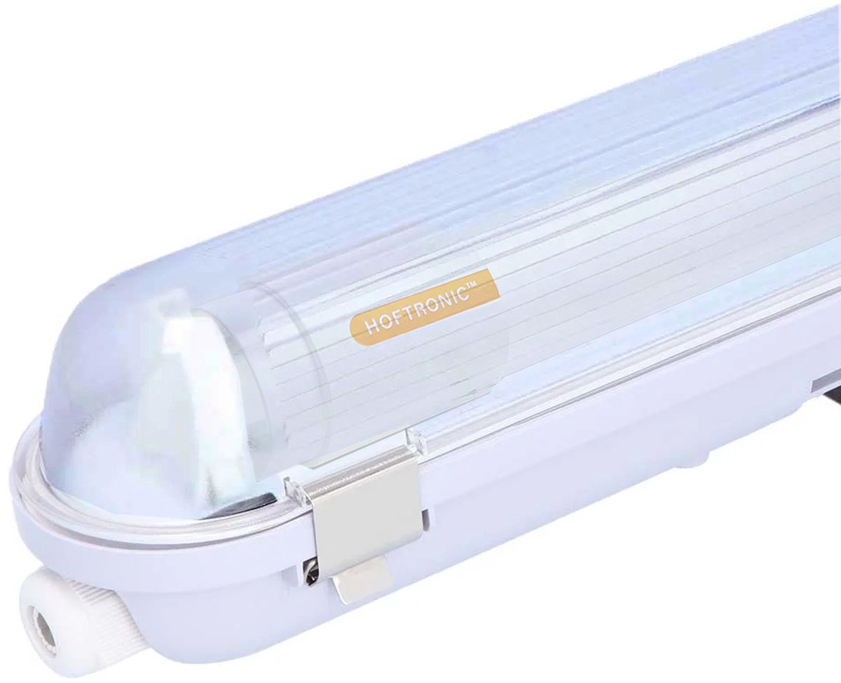 Eco Bright LED TL armatuur 120cm - T8 G13 Incl. LED TL buis - 6500K daglicht wit licht - 12,5 Watt 2000 Lumen (160lm/W) - IP65 Waterdicht
