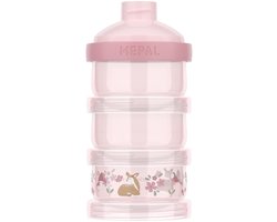 Mepal Mio Melkpoedertoren 3-delig Little Dutch - 360 ml - Luchtdichte afsluiting met schekdop - Multifunctioneel opbergen en doseren - Fairy Garden
