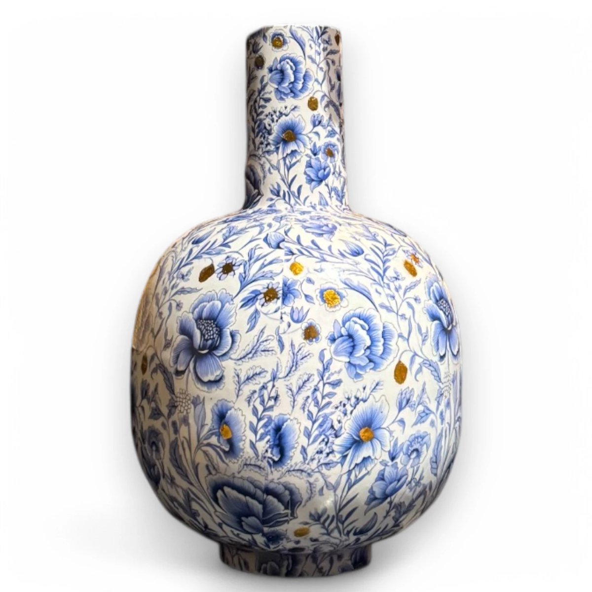 Vaas Print Delfts Blauw 26x40cm