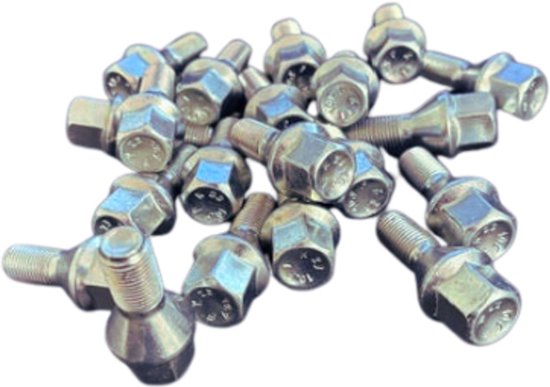 Dragonslock Boulons/Vis - Set de Boulons/Vis Abarth 595 Abarth à partir de 2008 - Galvanisé - 20 pcs.