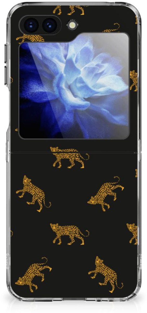 TPU Hoesje voor Samsung Galaxy Z Flip 6 Leopards