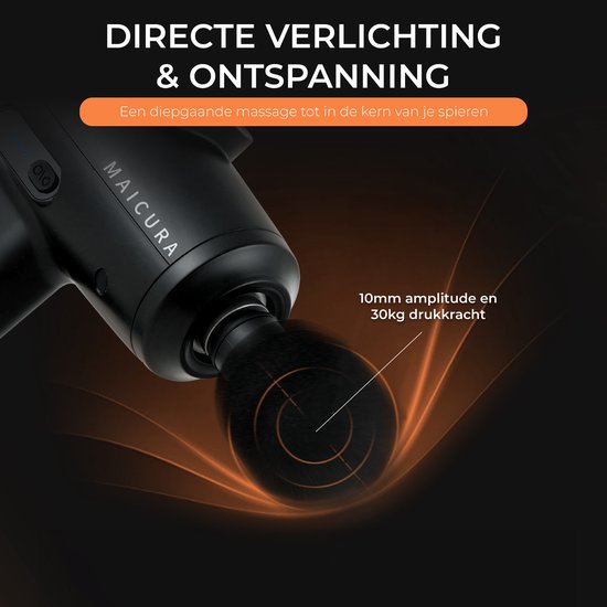 Maicura PRO - Massage Gun - Professioneel - Massage Apparaat - Massage Pistool - Infrarood