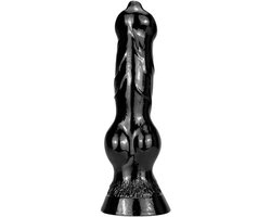 Zylo® Monster Dildo - Grote Dildo - Dikke Dildo - Zwart -