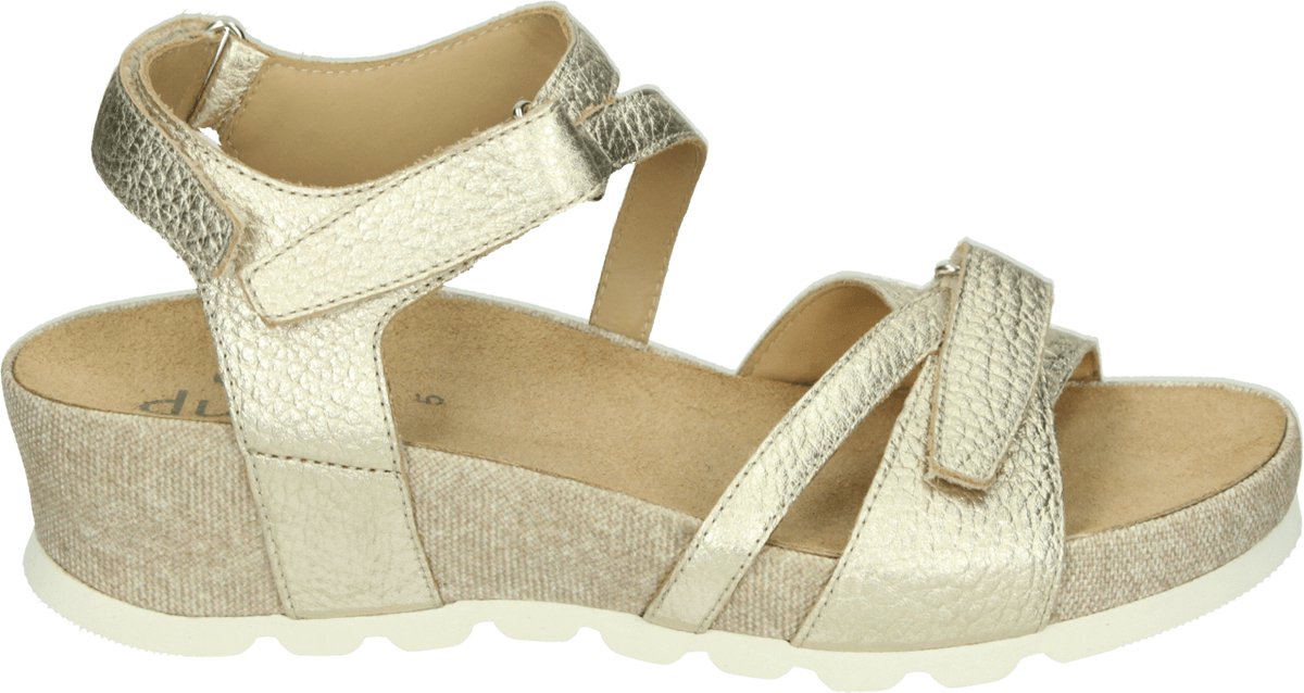 Durea - 7421 G - Sandalen met hak - Kleur: Metallics - Maat: 40.5