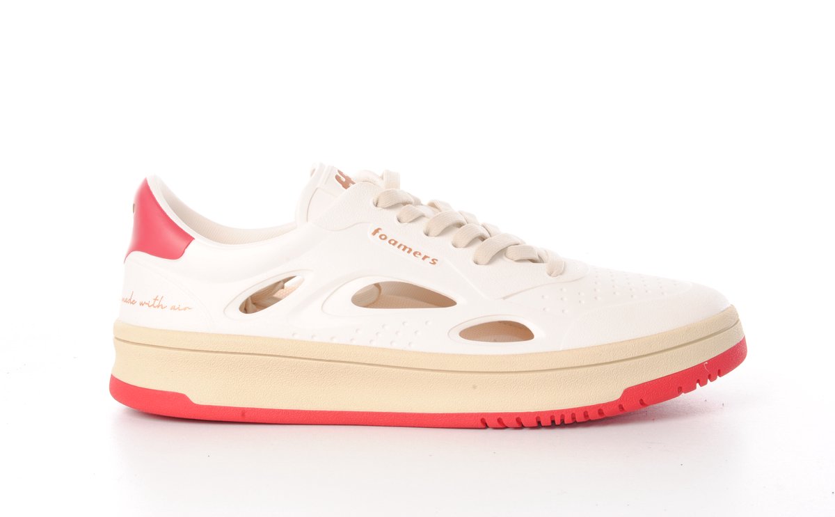 Foamers heren sneaker Foam M rubber beige rood