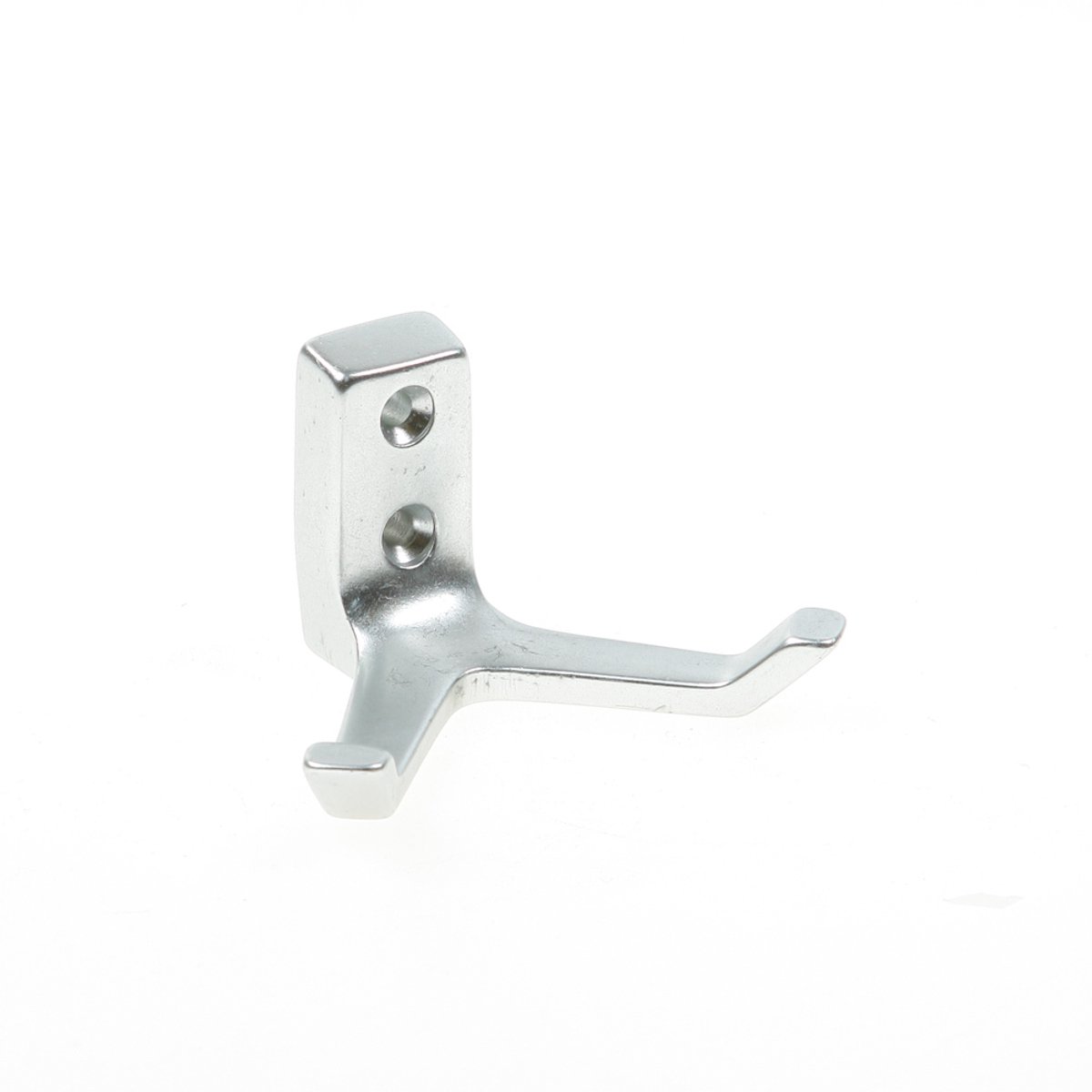 Kapstokhaak - Aluminium - Aluminium - Hermeta - Hermeta Dubbel Jas0033 Aluminium
