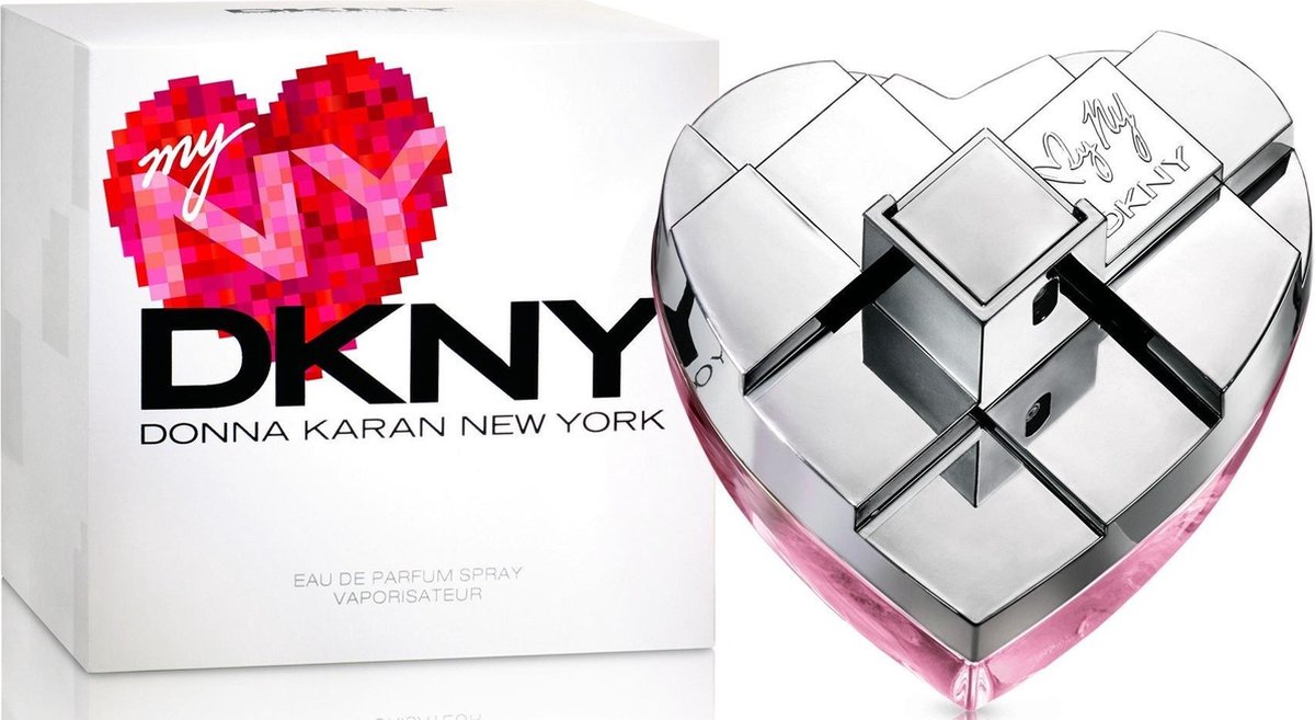 dkny heart shaped perfume