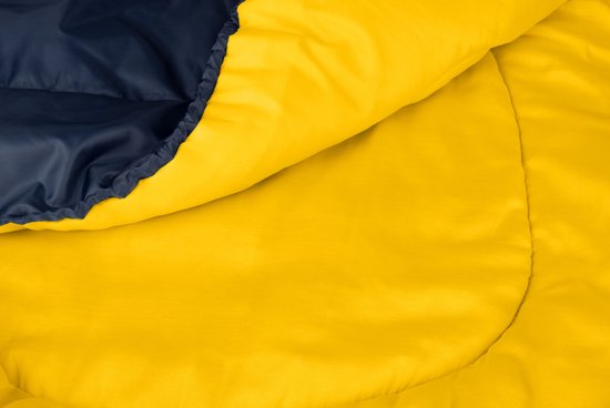 Abbey Camp Kinderslaapzak - Mummiemodel - Blauw - 160 x 65/45 cm - Tochtrand van Abbey Camp — afbeelding 3