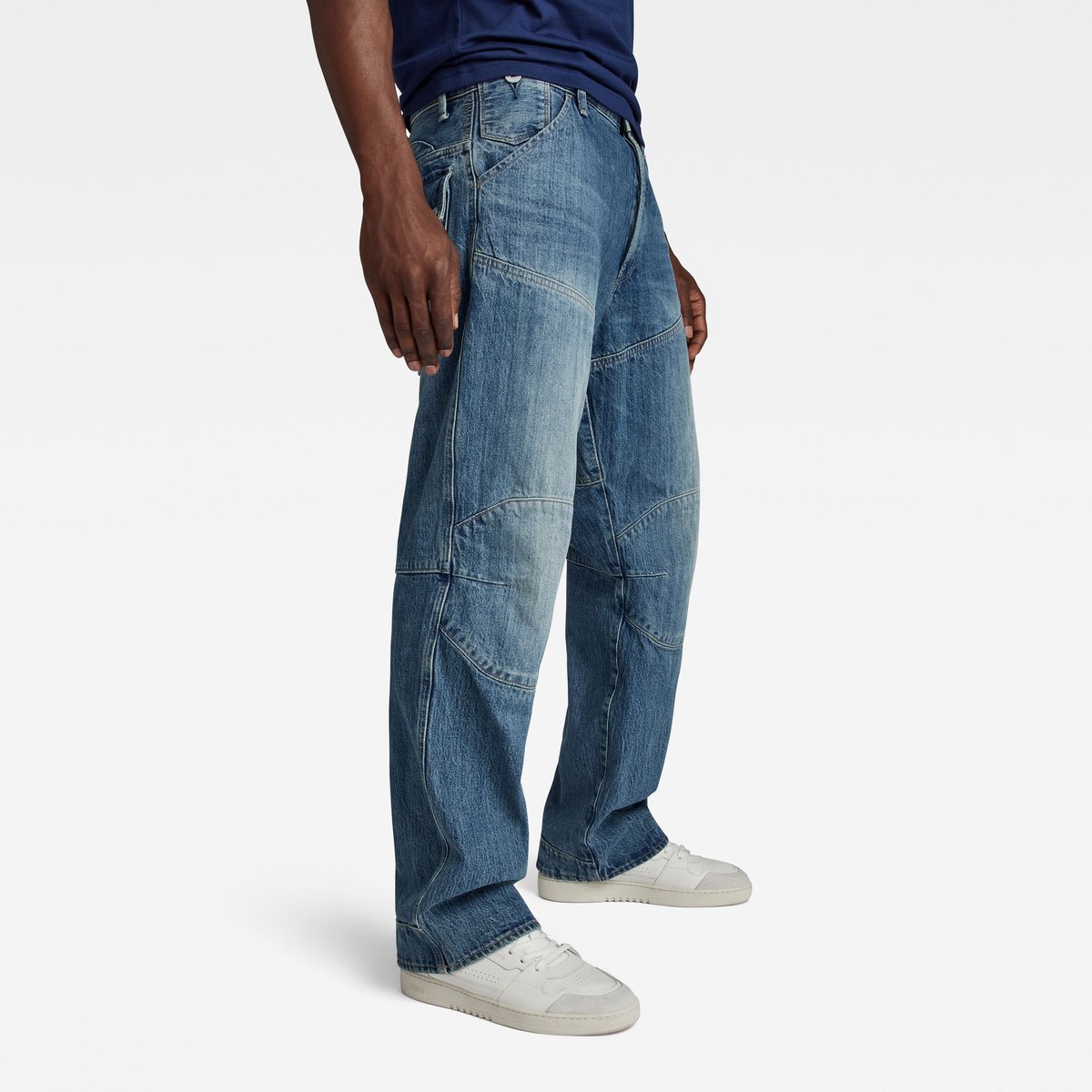 G-Star 5620 3D Loose Heren Jeans Faded Moonstone