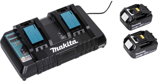 Makita DLM382PT2 Accu Grasmaaier 38cm 2x18V 5.0Ah van Makita — afbeelding 3