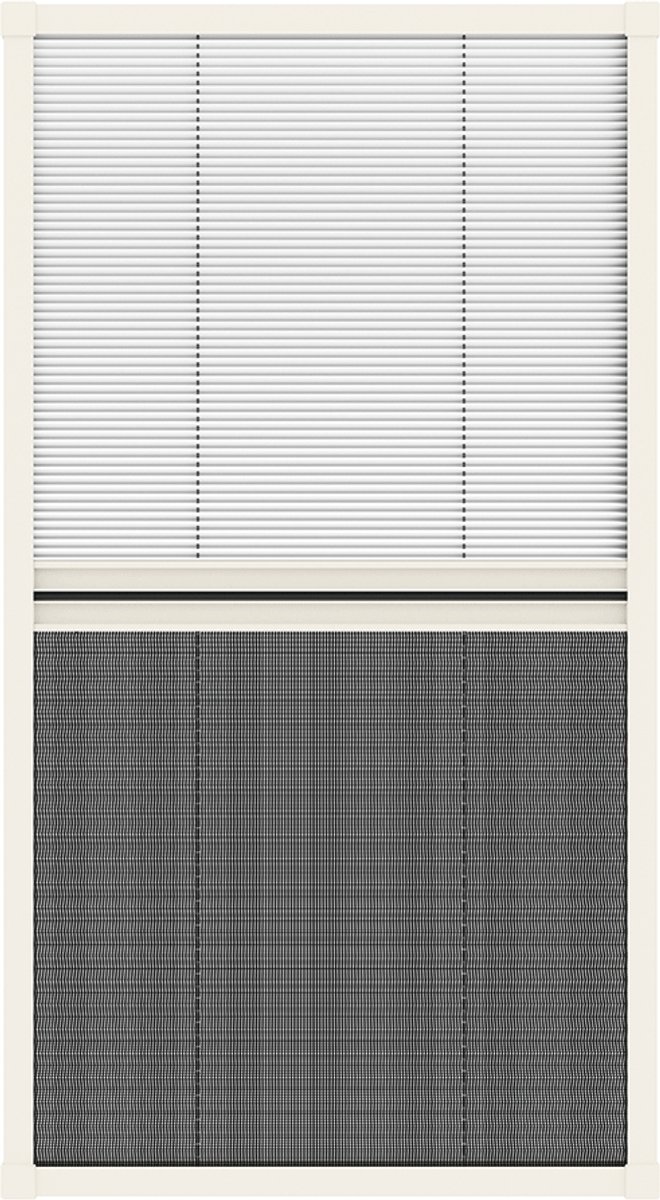 Livn Duoplisse Raamhor Plus 78x160cm Wit - Hor en verduistering in één voor dakramen - Eenvoudig op maat te maken - Voor een maximale opening van 73x155 cm