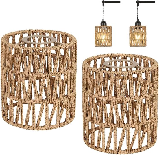 Lampenkap met franjes, voor tafellamp, staande lamp, lampenkapafdekkingen, bedlampje, zaklinnen, woonkamer, restaurant, decoratie, schaduw, rood