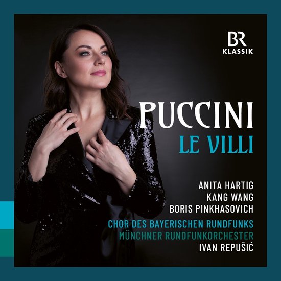 BR Klassik Puccini Le Villi: Anita Hartig, Kang Wang, Boris Pinkhasovich, Ivan Repušić. Vrouw in zwarte glitterjas.
