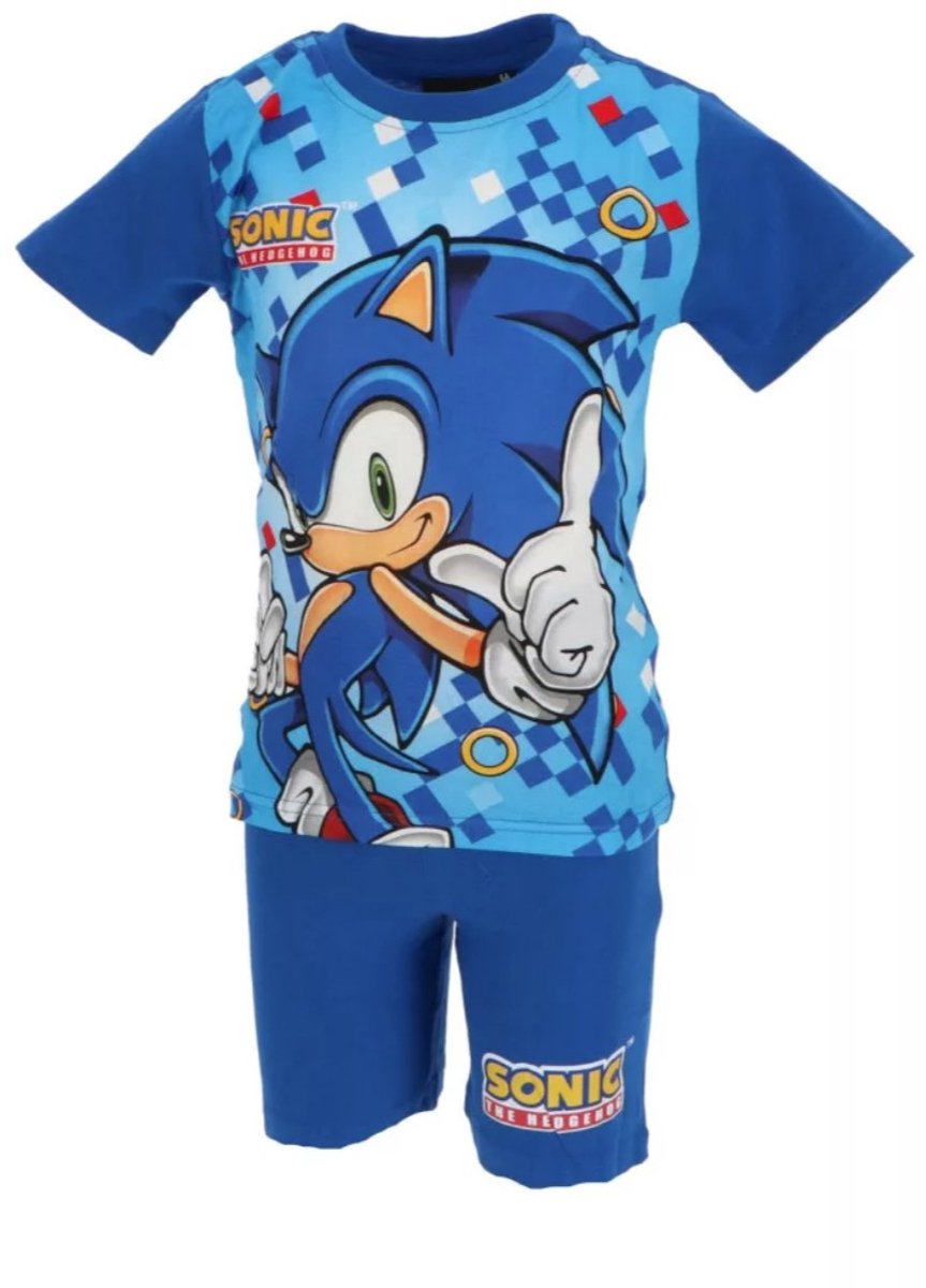 Shortama Sonic The Hedge Hog short kids series 3 jaar / 98