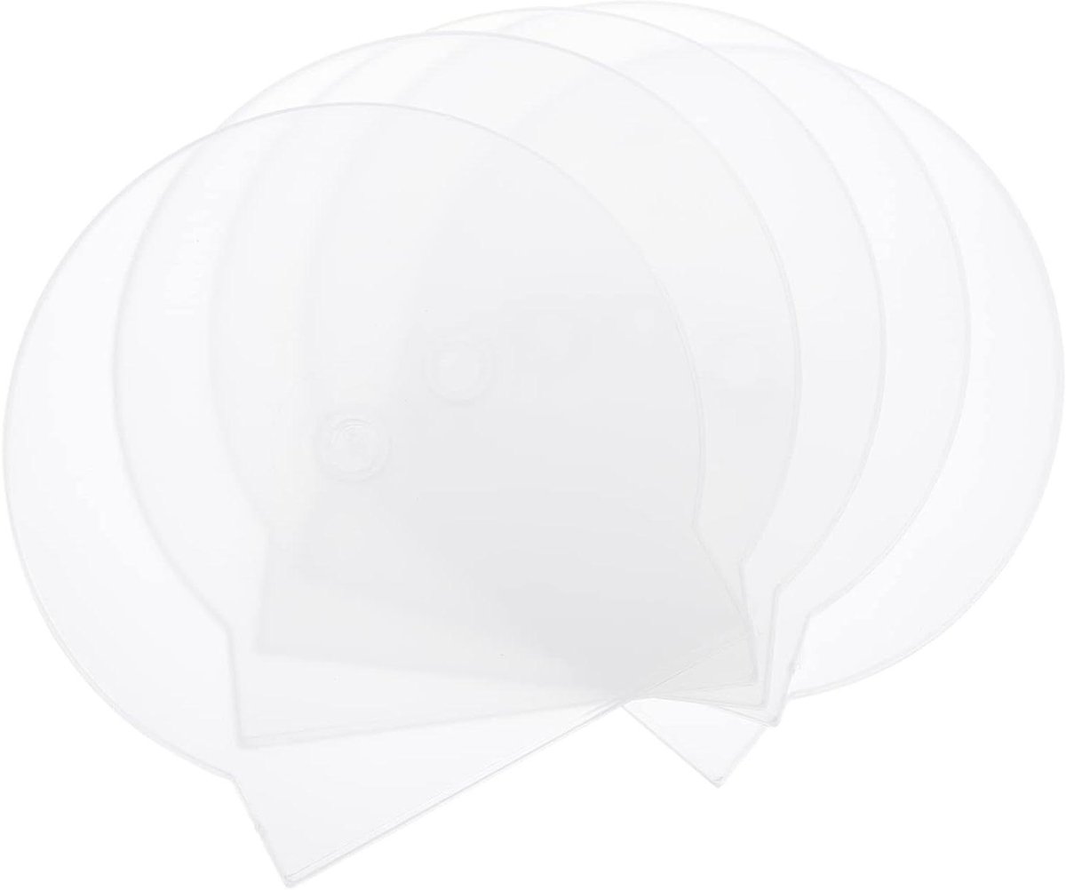 Image of 40 transparante ronde standaard CD-dozen
