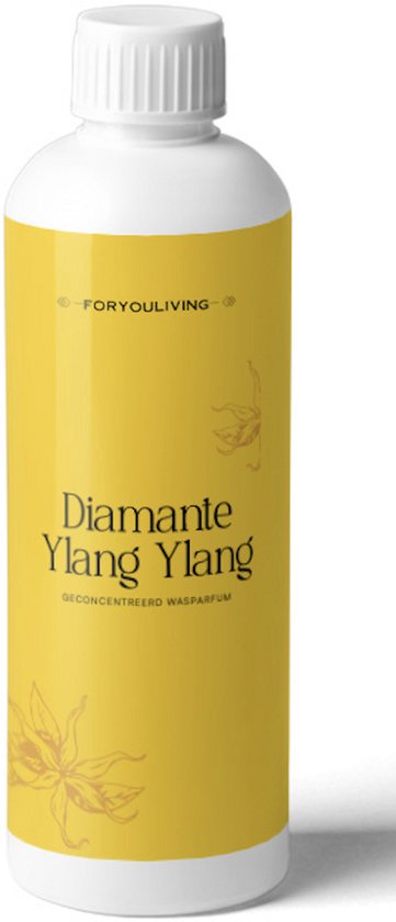 Foryouliving - Parfum de lessive Diamante Ylang Ylang 500ml - Booster de parfum - Pack avantage - Rafraîchisseur textile - Rafraîchisseur pour vêtements