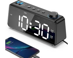 Klokradio met Wekker - Digitale Wekker - Wekkerradio