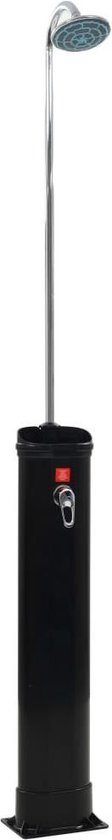 vidaXL Solar douche 18 L 214 cm zwart