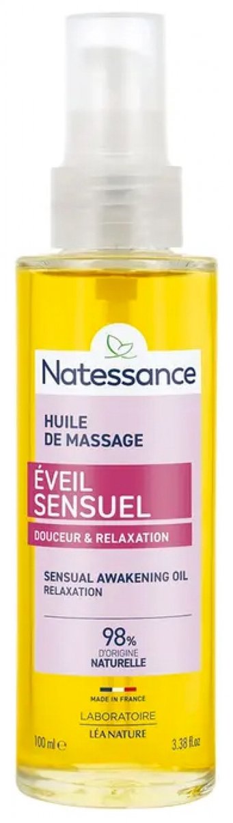 Goedkoopste Natessance Éveil Sensuel Ontspannende Zachte Massageolie 100 ml