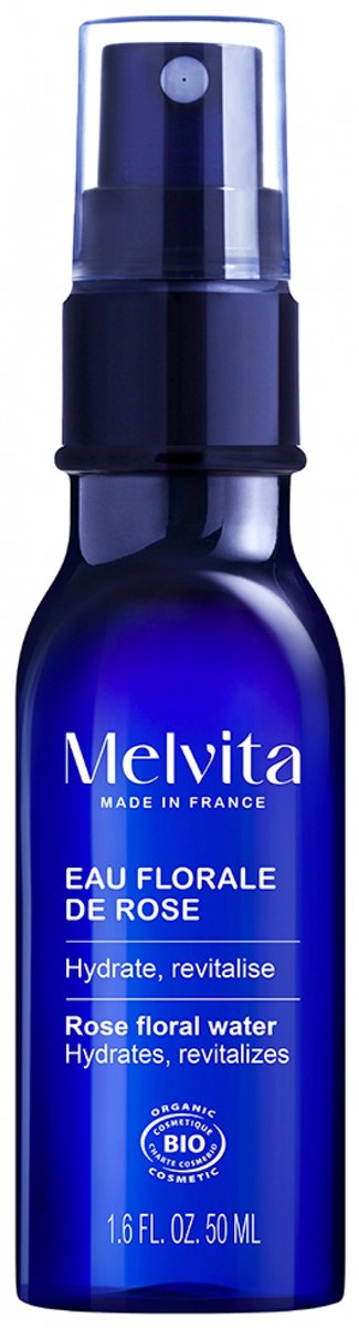 Melvita Organic Rose Floral Water Spray Fles 50 ml