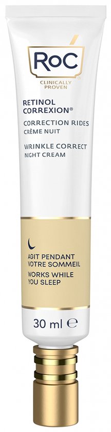 Anti-Veroudering Nachtcrème Roc Wrinkle Correct (30 ml)