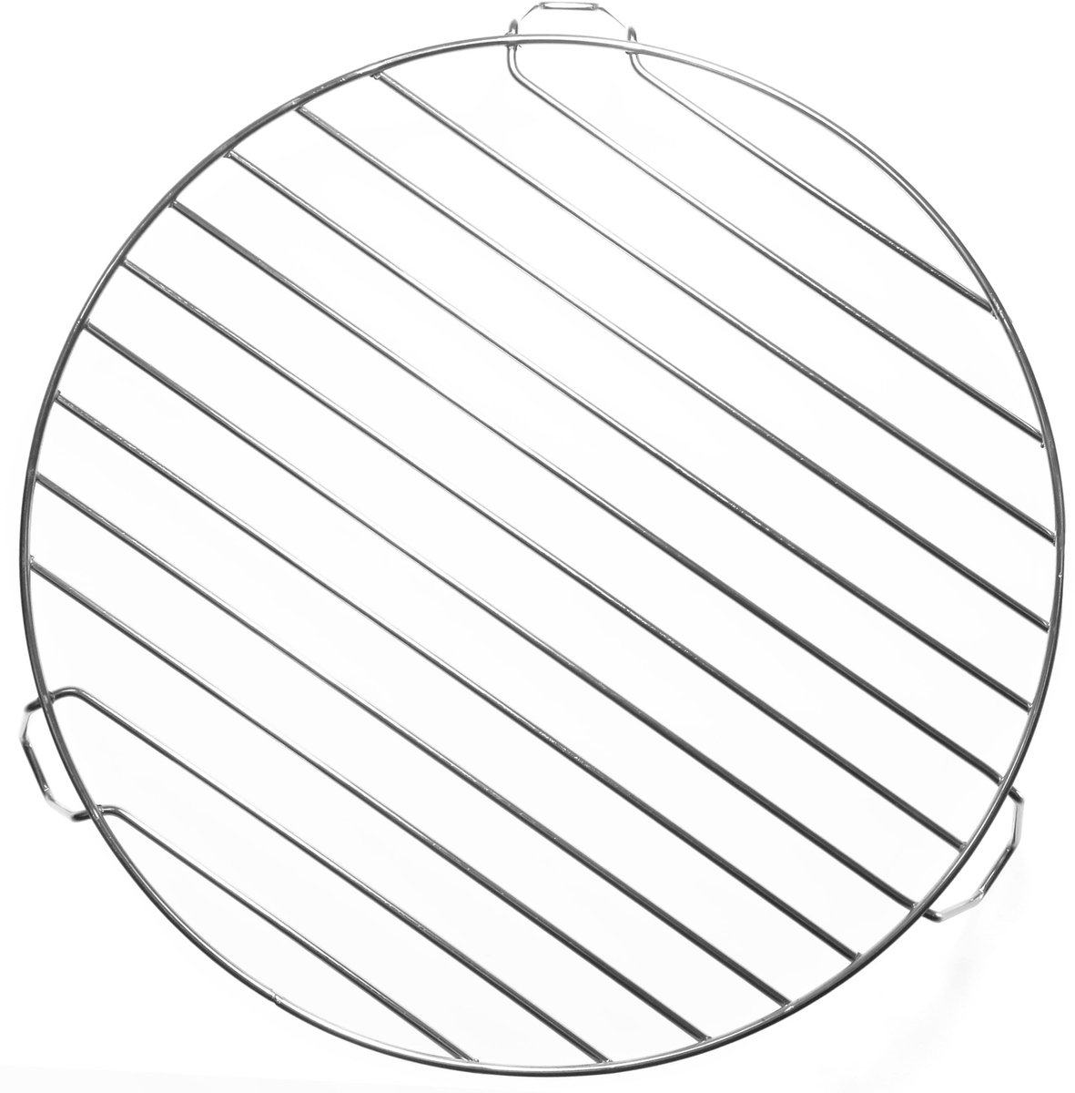 27,5 cm Dparts magnetronrooster - 5,5 cm hoog - groot universeel rooster voor in magnetron en oven - rond ovenrooster — afbeelding 2