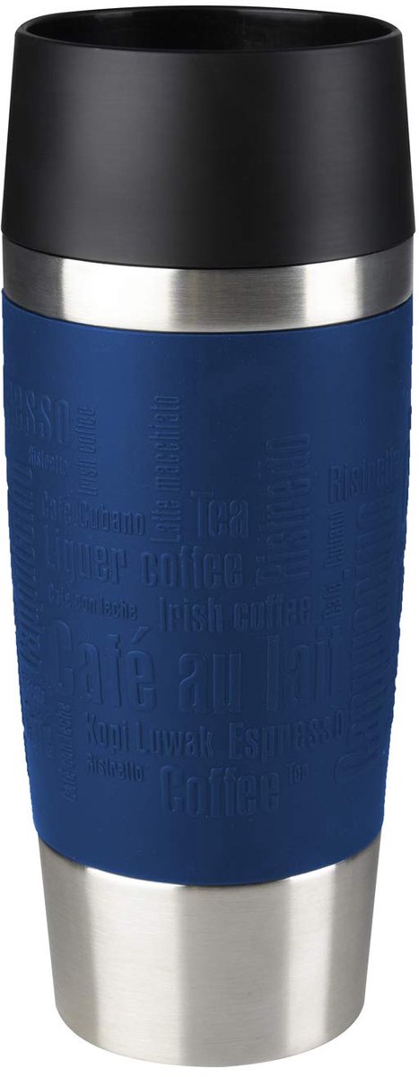 Unyqoos® Stijlvolle Thermosbeker voor Onderweg en Thuis - 360 ml met Quick Press-sluiting en Comfortabele Grip