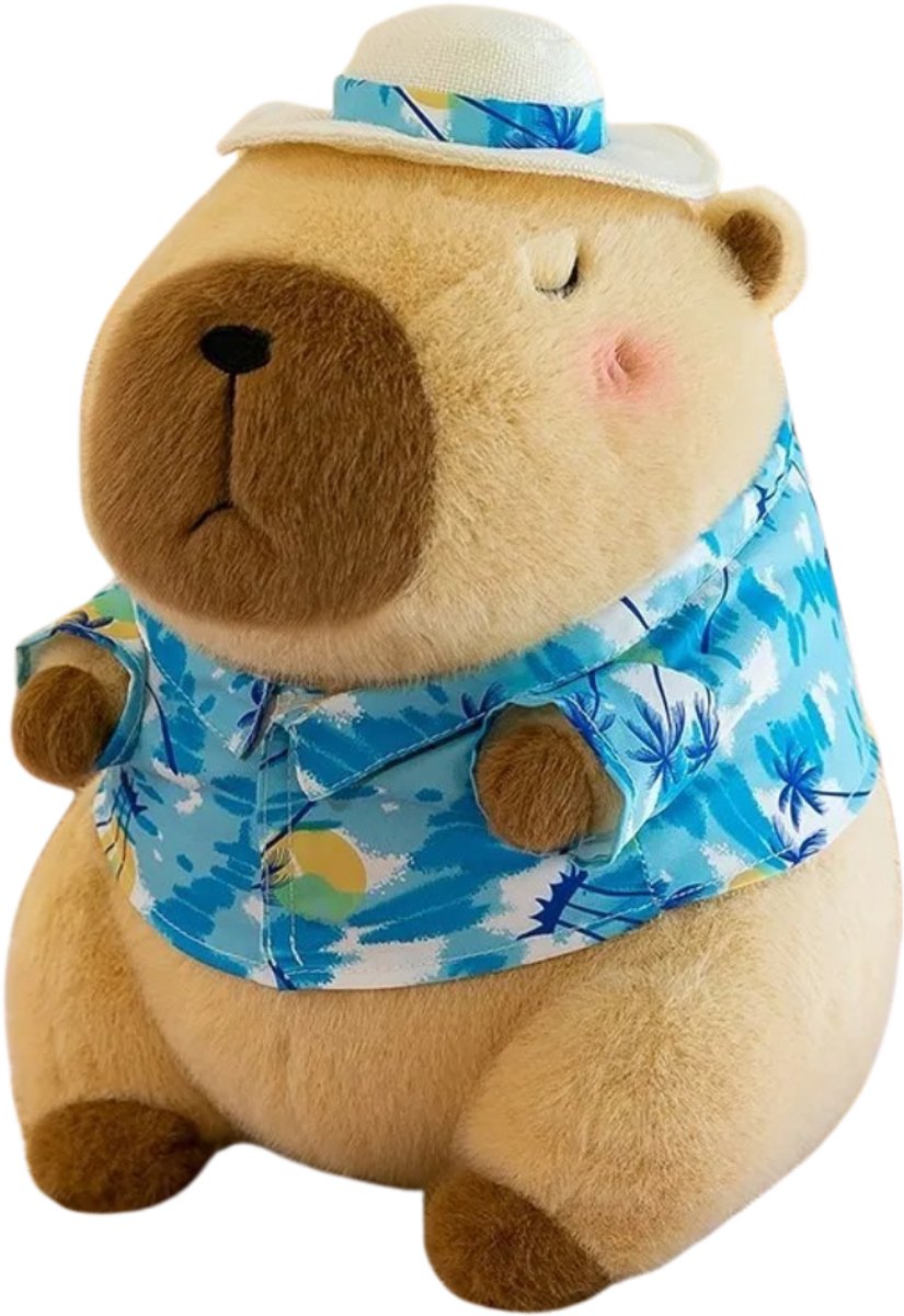 Nivard Knuffel - Knuffelbeer - Knuffeldoekje - Groot - Meme - Baby - Capibara - Stuffed Animal - Plushie - Plush - Dier - 9