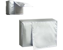 KZQ Airconditionerhoes Buitenunit - Airconditionerhoes - Universele beschermhoes voor airconditioners - Waterdicht - Met ventilatieschot - Beschermt hoofdunit airconditioner - Airconditionerbehuizing - Airconditioner - Luchtkoeler - 86x35x60cm