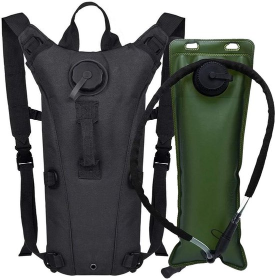 RAPIDSKY Tactische hydratatierugzak, 3 l, lichtgewicht waterzak, hydratatiepakket, wandelrugzak met waterzak voor mannen en vrouwen, hydratatiepakket voor fietsen, hardlopen, jagen (olijf RAPIDSKY Tactische hydratatierugzak, 3 l, lichtgewicht waterzak, hydratatiepakket, wandelrugzak met waterzak voor mannen en vrouwen, hydratatiepakket voor fietsen, hardlopen, jagen (olijf