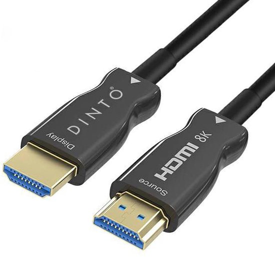 Câble DINTO® AOC HDMI 2.1 - Fibre Optique - 15 mètres - 8K - HDMI vers HDMI