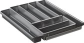 Ibenzoa® Binnenlade Bestek Organizer met Verstelbare Vakken voor Perfecte Keukenindeling