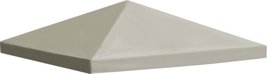 Foto: Vidaxl prieeldak 310 g m 3x3 m beige