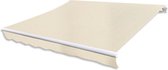 vidaXL Toile d'auvent 350x250 cm crème
