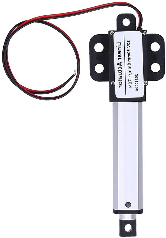 50 mm lineaire actuator, 12v DC Mini elektrische lineaire actuator Motor Interne eindschakelaar voor auto industrie(50mm 4mm/s 150N