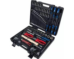 KS Tools CHROMEplus gereedschapsset met doppen en bits 97-dlg 918.0797