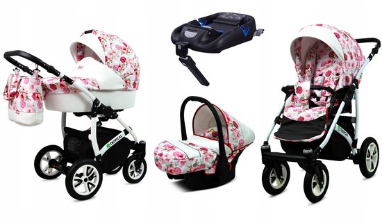 BabyLux Kinderwagen 4in1