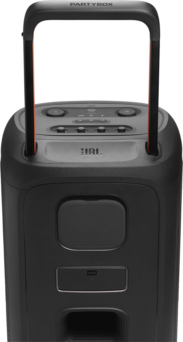 JBL Partybox 520 - Draadloze Bluetooth Party Speaker - Op Wielen - Uitschuifbare Hangreep - LED verlichting - 15 uur - Spatwaterdicht – Zwart – foto 7
