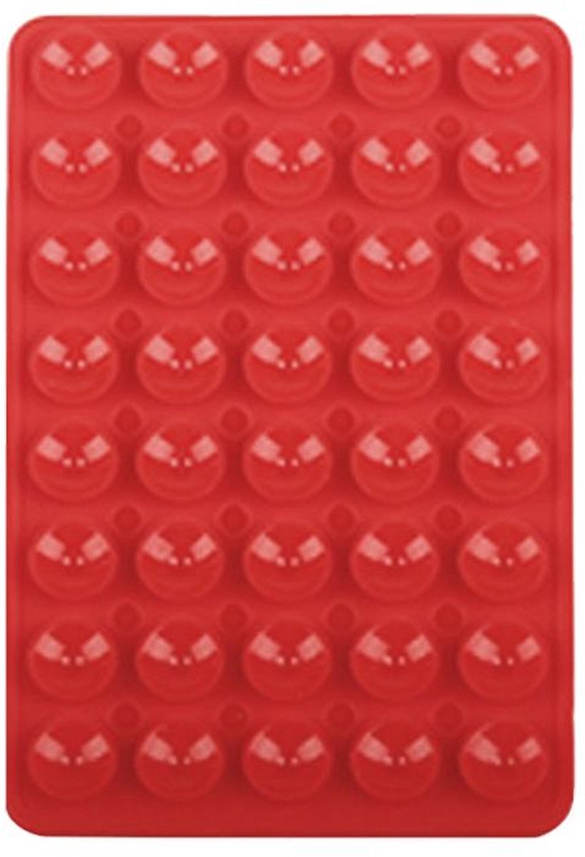 Mobigear Zuignap Telefoonhouder | Mobigear EasyMount - 40 Suction Cup - Rood Universeel