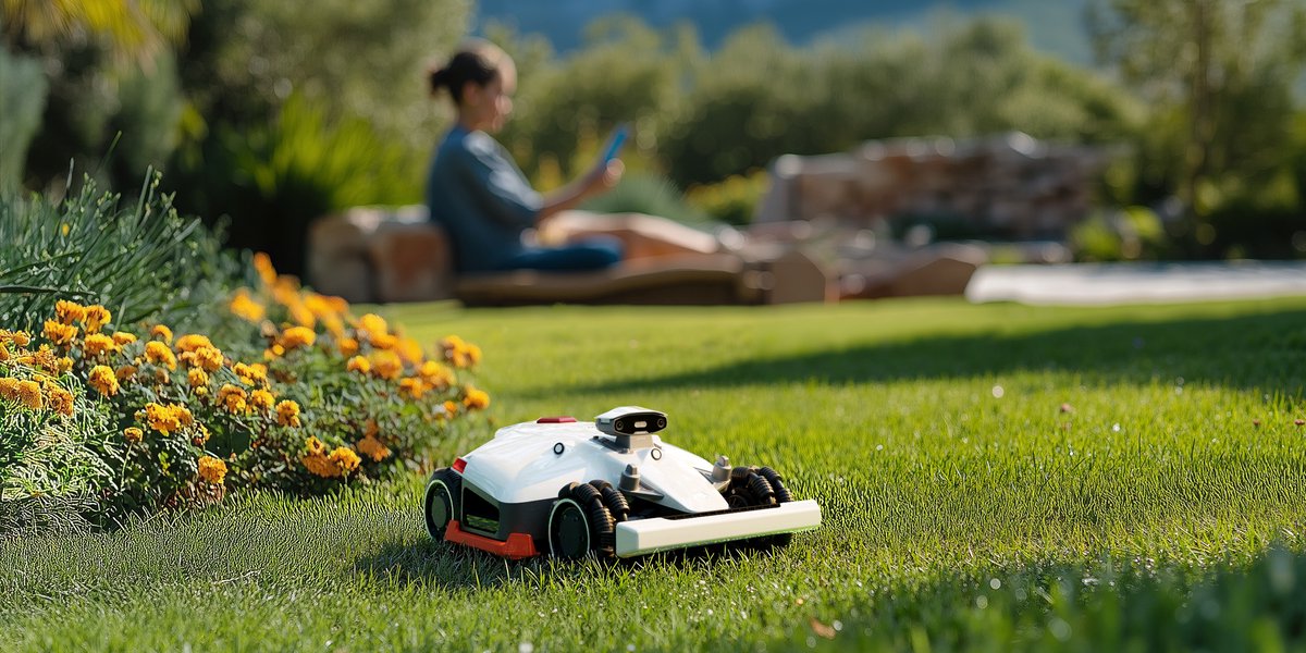 Afbeelding 2 van Mammotion Luba 2 AWD 5000 X - Robotmaaier - draadloos - GPS - Model 2025 - geen draad - Wifi en app bediening - Vision + RTK - 4 wiel aandrijving