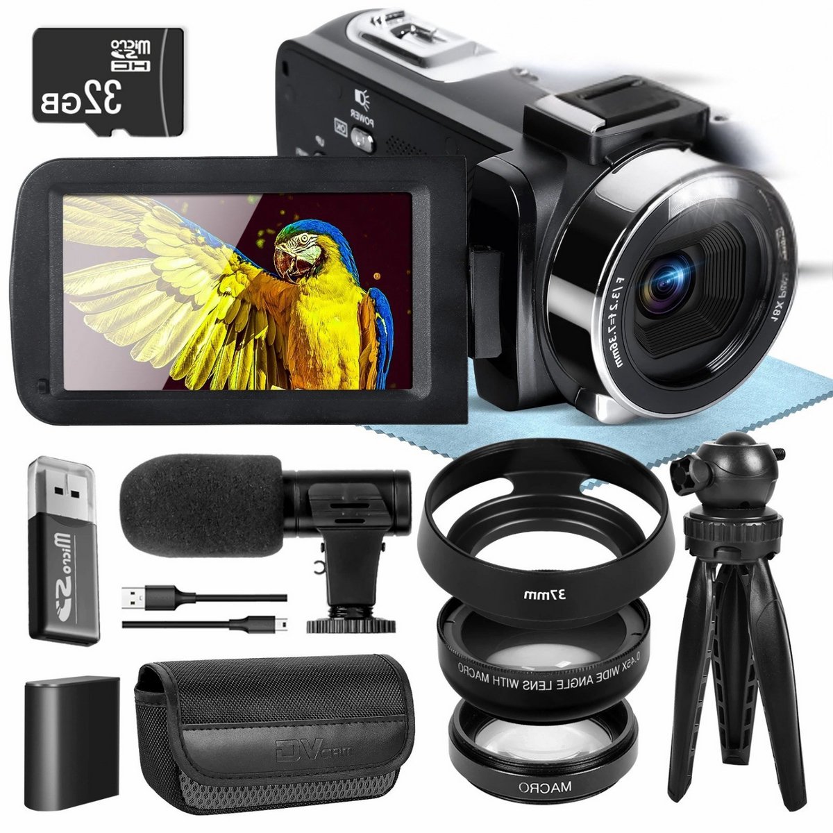 Handycam - Videocamera - Vlog Camera voor Beginners