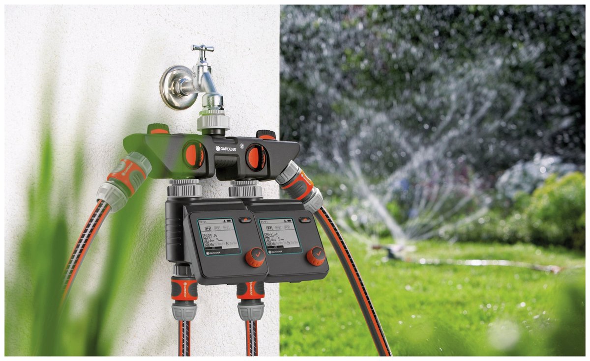 Gardena Select Computer Programmateur d'arrosage - 3 arrosages par jour