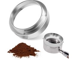 Ibenzoa® Duurzame Aluminium Doseerring Compatibel met 51mm Portafilters – Voor Espresso en Koffie