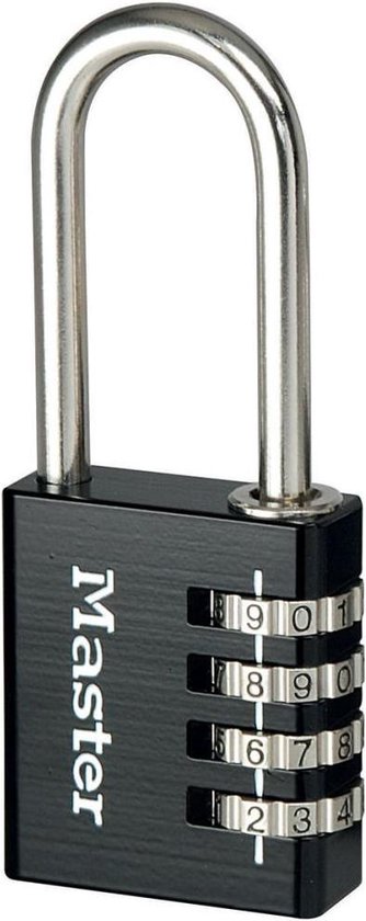 weer Schadelijk Profeet Master Lock Combinatie hangslot zwart 40 mm aluminium 7640EURDBLKLH |  bol.com