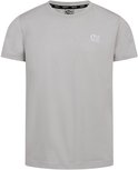 Grijze t-shirt met op de achterkant de tekst 'CRUYFF FUTSOL LUX EST 1979'.