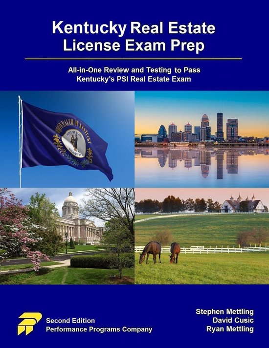 Kentucky Real Estate License Exam Prep: All-in-One Review an ... - cover